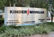 Pipeline operator Kinder Morgan’s profit sinks on lower crude volumes