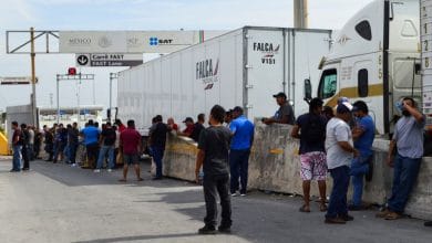 Anger mounts along Texas-Mexico border over long delays to commercial crossings
