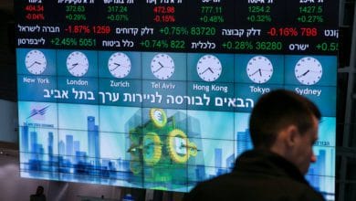 Israel stocks higher at close of trade; TA 35 up 1.21%