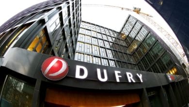 Dufry AG shares soared on Monday after