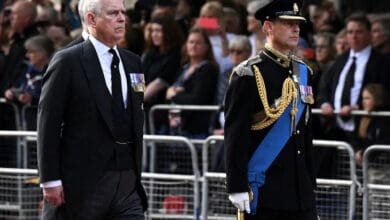 Disgraced Prince Andrew, back in the spotlight but still out in the cold