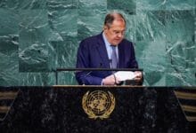 Lavrov, at the UN, pledges ‘full protection’ for any territory annexed by Russia