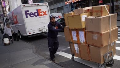 S&P 500 futures drop after FedEx stokes fears about economy