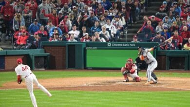 Baseball-Phillies pound Astros to grab 2-1 World Series lead
