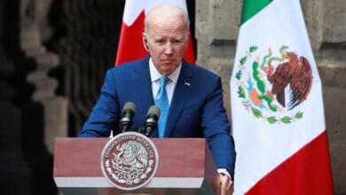 Biden calls on other states to ban semi-automatic weapons