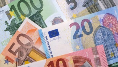 Euro falls despite strong economic data