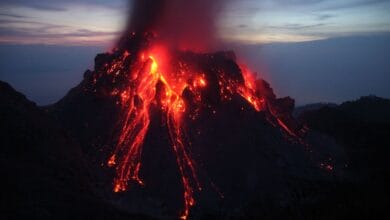 Geological Survey Reports volcanic eruption in Hawaii