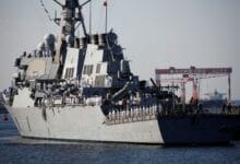 US Navy says destroyer conducts navigational rights mission in S. China Sea