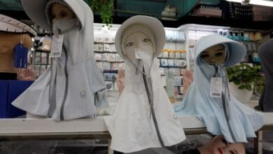Sun protection becomes all the rage in China as temperatures soar