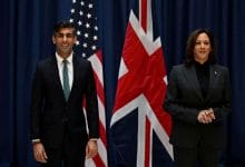 US VP Harris to discuss Israel, Ukraine with UK’s Sunak on London visit