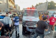 Israel strikes ambulance in Gaza City, many reported killed