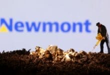 Gold miner Newmont beats Q4 profit estimates, plans to divest six mines
